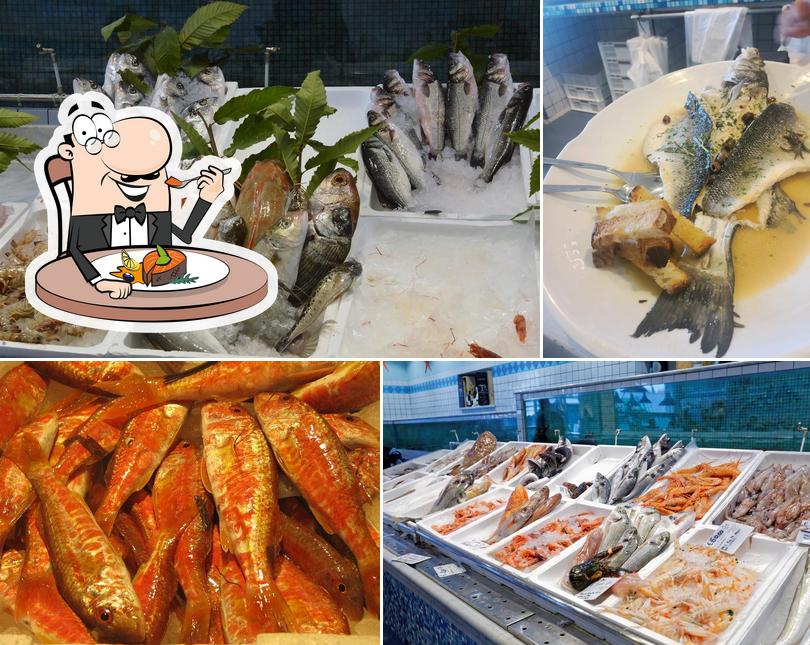 Michelino Fish pescherie Roma serve un menu per gli amanti dei piatti di mare
