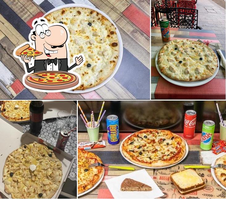 Prenez des pizzas à PIZZA AVENUE