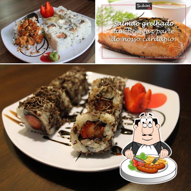 Salmão grelhado em Sushiai