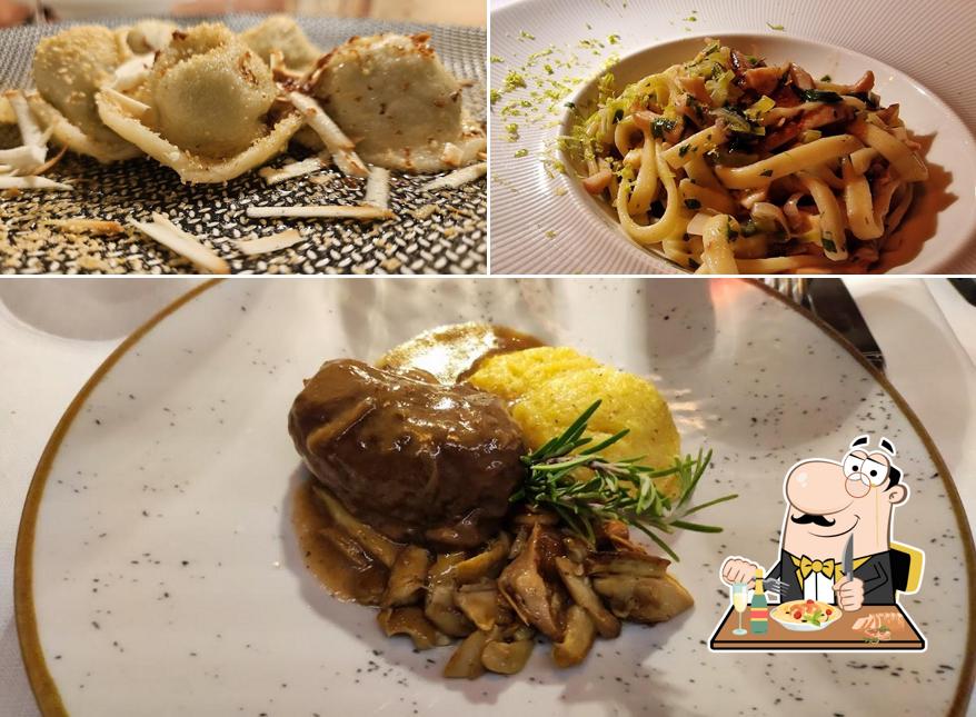 Cibo al Trattoria Antica Maddalena