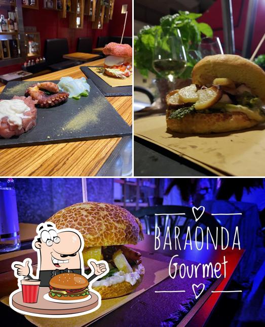 Ordina un hamburger a Baraonda