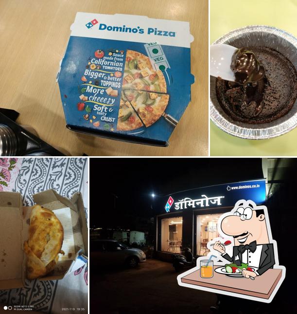 Food at Domino's Pizza