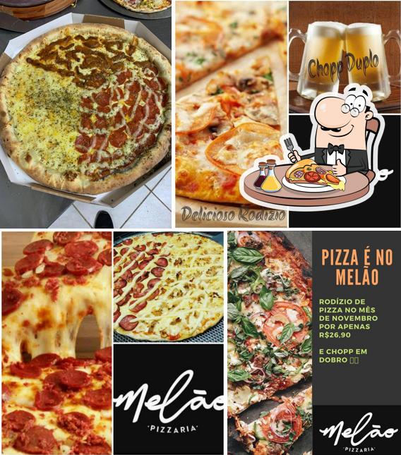 Consiga pizza no Restaurante Melão - Baseggio