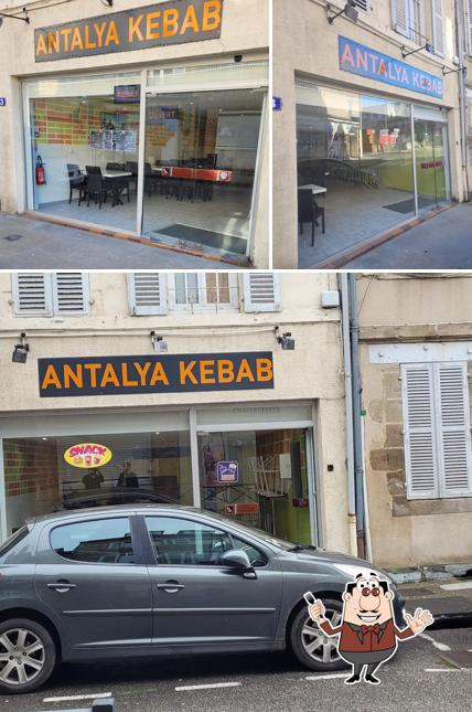 Nourriture à Antalya kebab