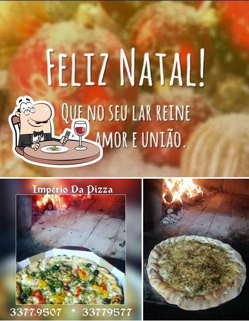 Comida em Império da Pizza