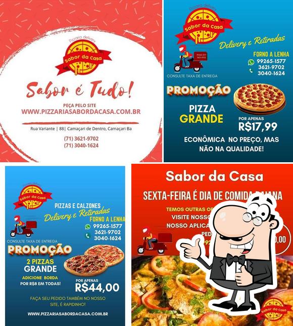 Look at the image of Sabor da Casa - Pizzas Gourmet