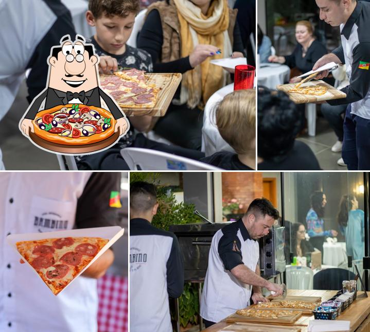 Peça pizza no Bambino Pizza Artesanal Festas e Eventos