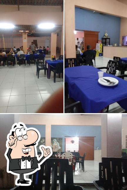 O interior do Goianão pizzaria