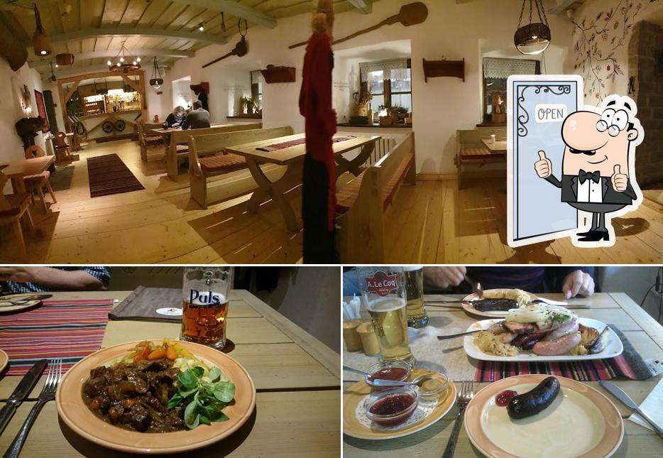 Here's a picture of Golden Piglet Inn - True Estonian cuisine