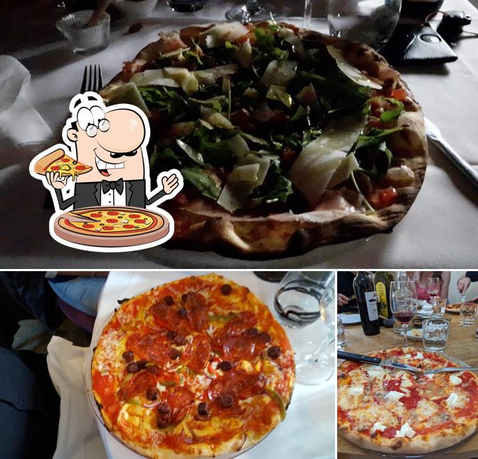 A Il Toscano La Meziere, vous pouvez prendre des pizzas