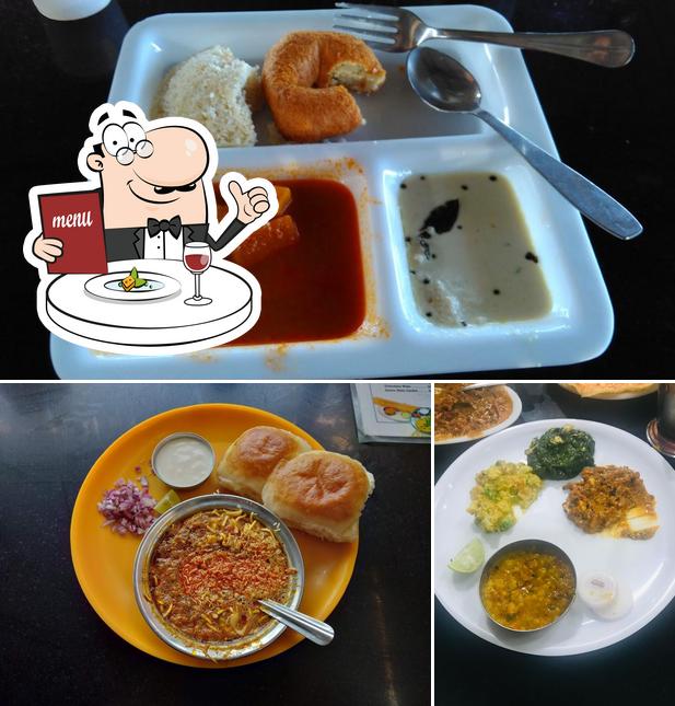 Food at Hotel Sai Park Inn Pure Veg Restaurant