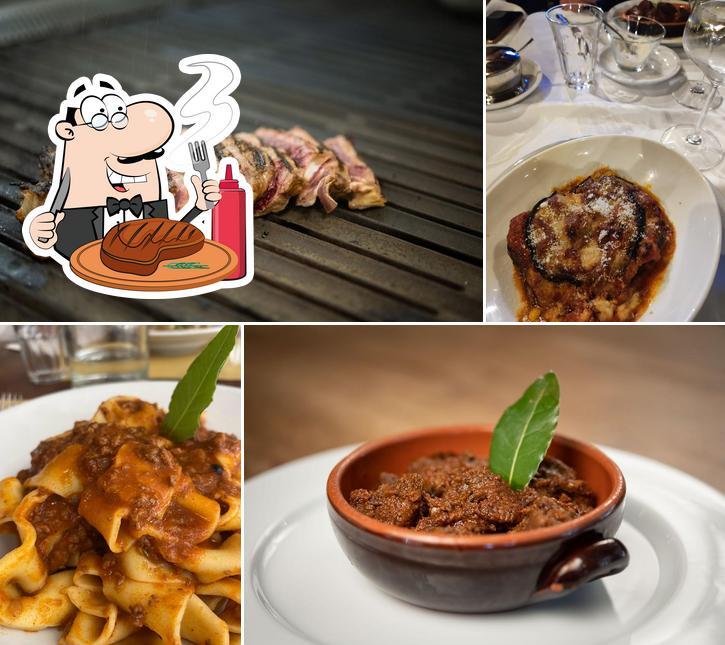 Scegli i piatti di carne a Trattoria Toscana Roma