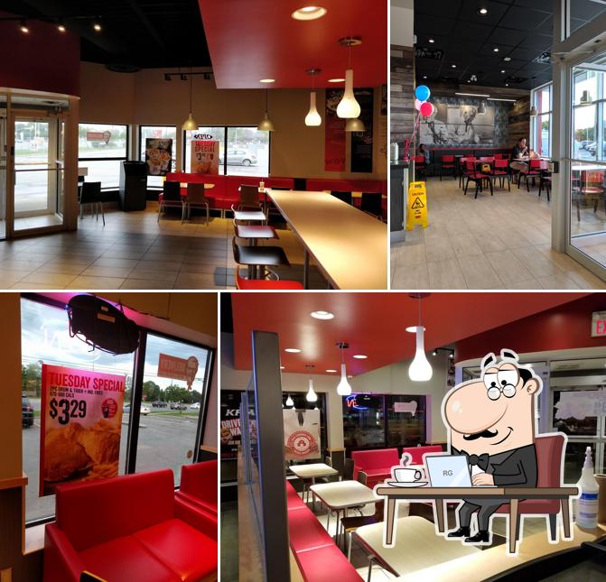 L'intérieur de KFC