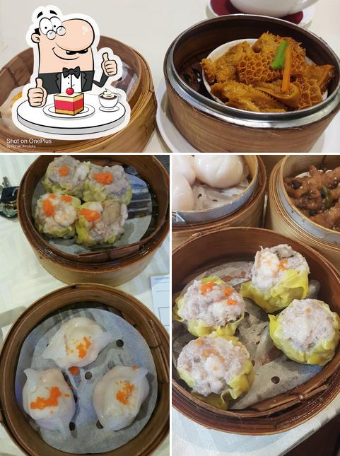 Luxe Chinese Seafood Restaurant offre une variété de desserts