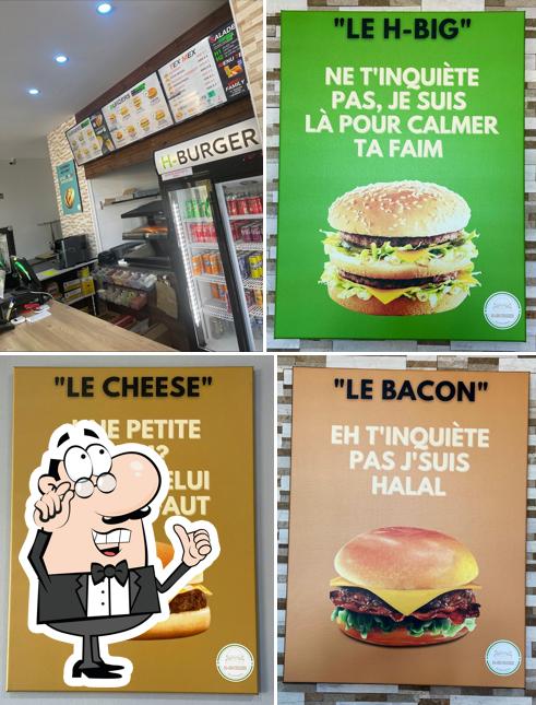 L'intérieur de H-Burger