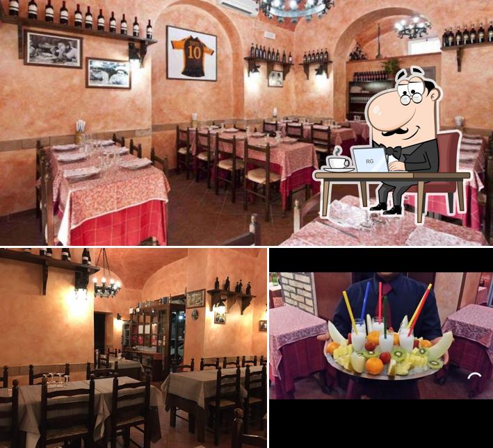 Gli interni di La Frusta Ristorante
