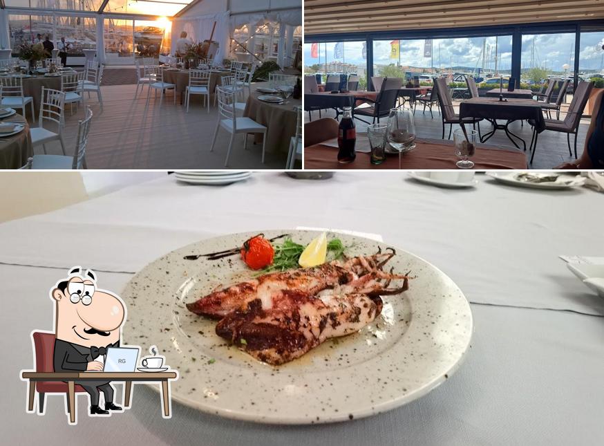 Dai un'occhiata agli interni di Restaurant Marina Kornati