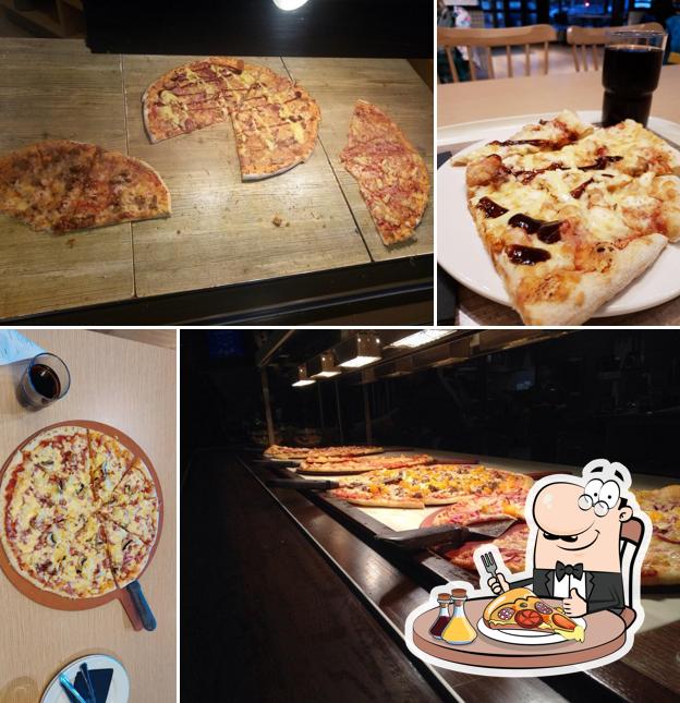 Pick pizza at Pizza & Buffa Prisma, Kotka
