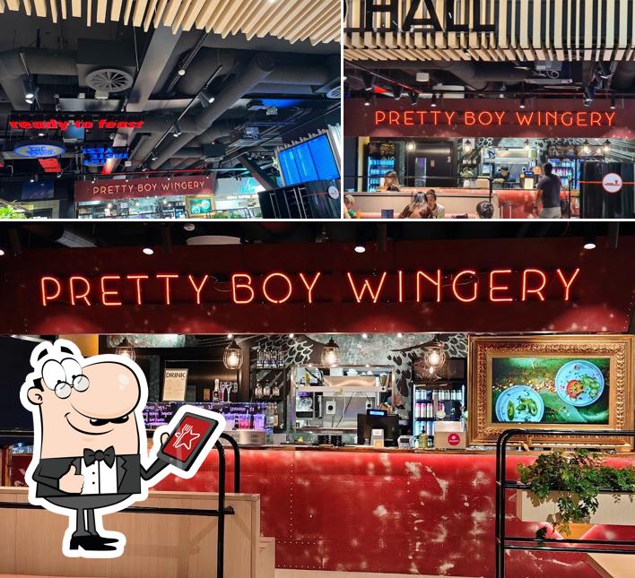 The exterior of Pretty Boy Wingery Airport
