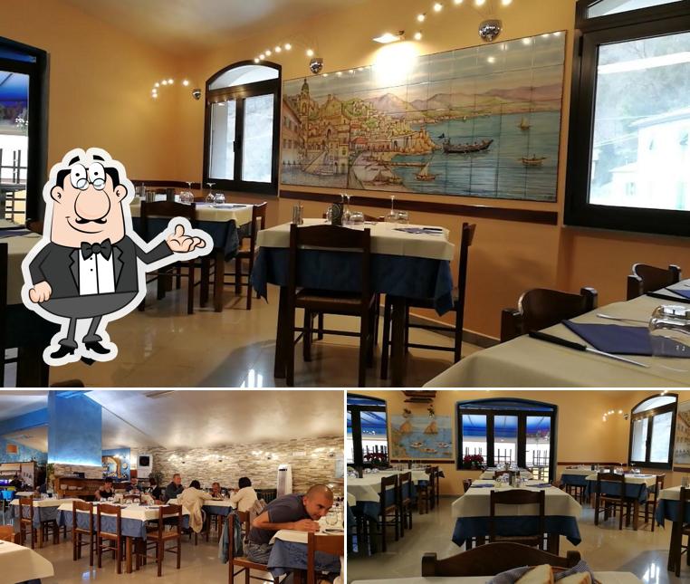 Gli interni di Ristorante Pizzeria Grotta Azzurra