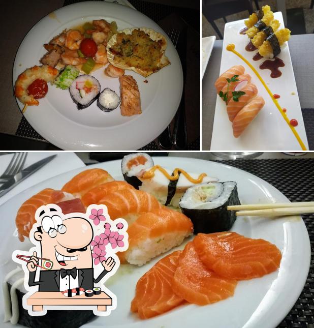 Ordina le varie opzioni di sushi