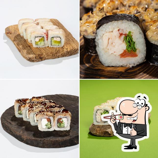 Commandez de nombreuses options de sushi