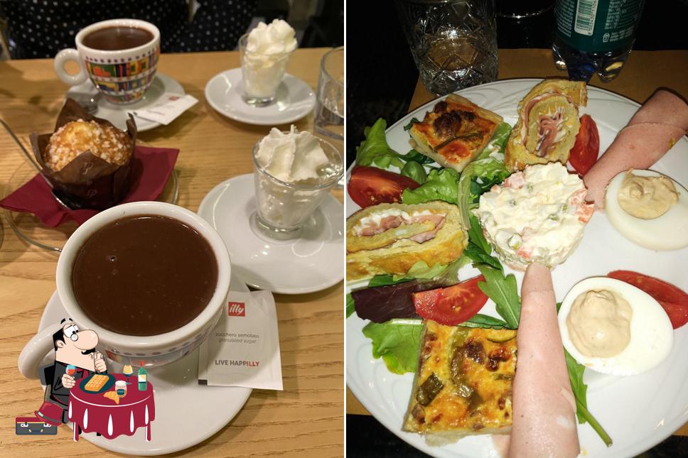 Caffè della Torre offre une sélection de plats sucrés