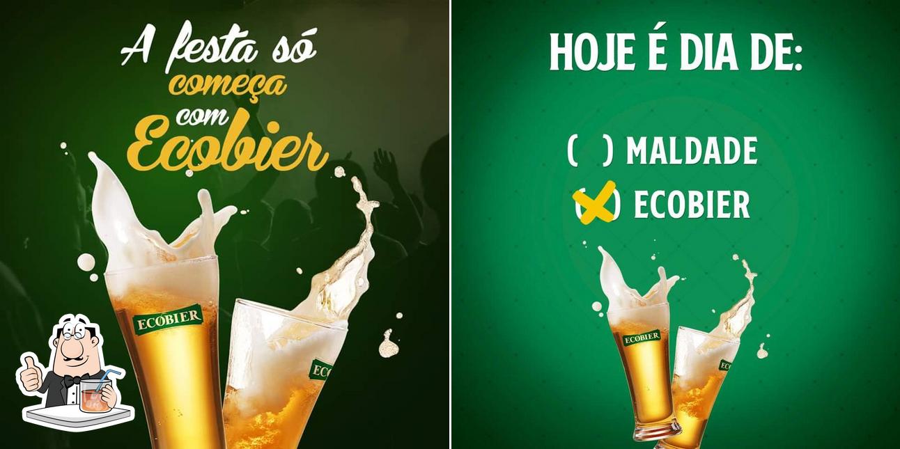 Peça uma bebida do menu