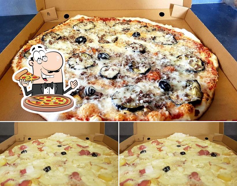 Choisissez de nombreux genres de pizzas