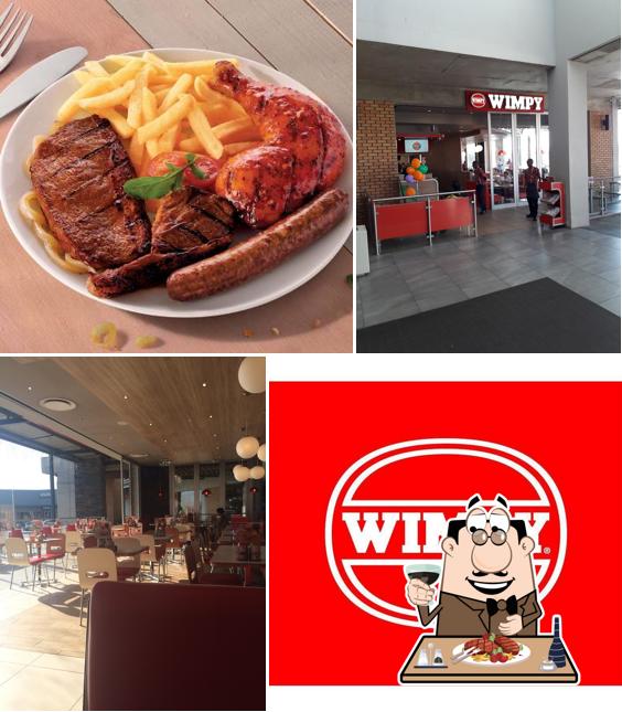 Prenez des repas à base de viande à Wimpy