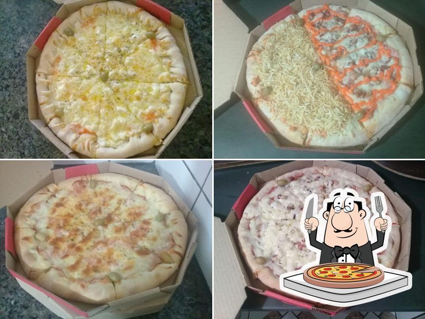 No Mega Lanche e Pizzas, você pode provar pizza