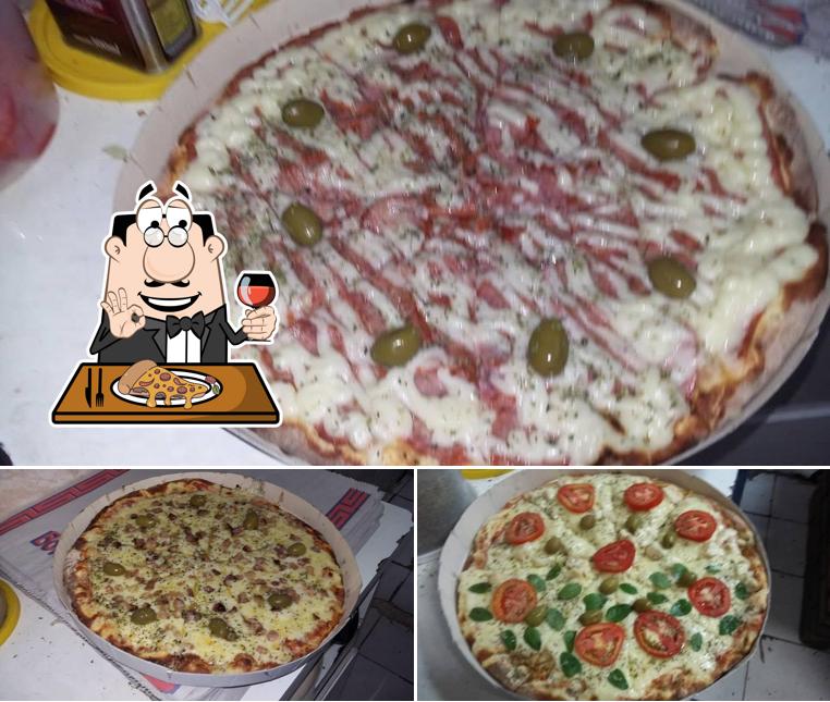 Experimente diferentes tipos de pizza