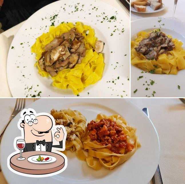 Tagliatelles à Albergo Ristorante Croce d'Oro