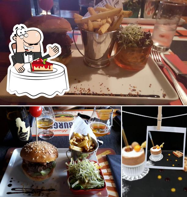 The Burger Terrasse propose une variété de desserts