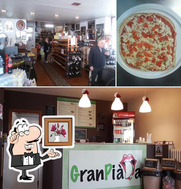 La foto della interni e pizza di GranPiàda