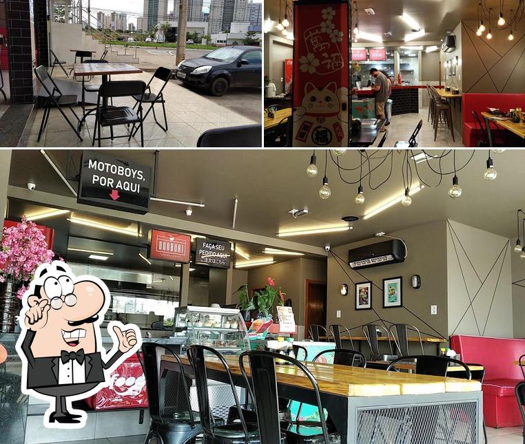 Veja imagens do interior do Donburi Cozinha Nikkei - Águas Claras