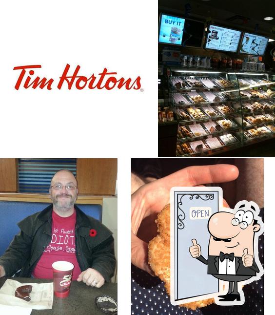 Это изображение ресторана "Tim Hortons"