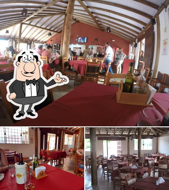 Veja imagens do interior do Restaurante Leitoa & Cia