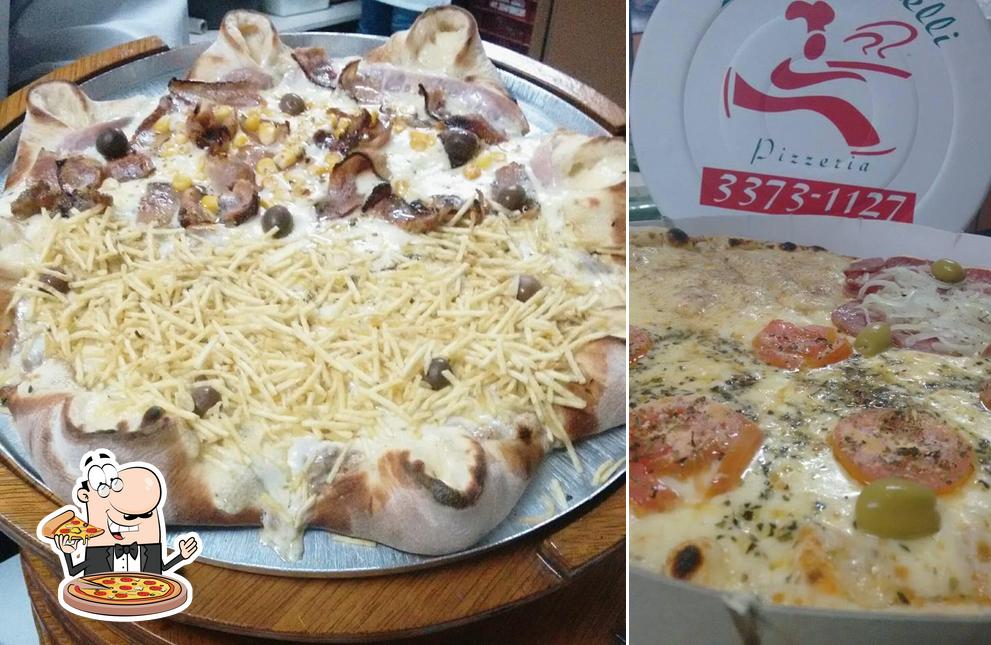 No Pizzaria Due Fratelli, você pode pedir pizza