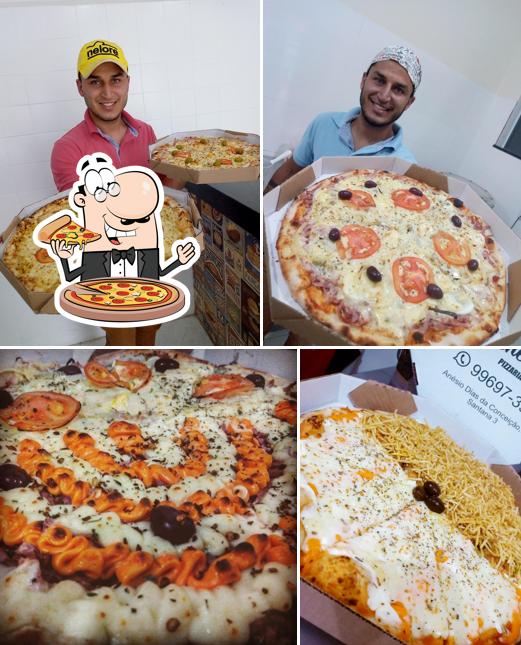 Consiga pizza no Benedito's Pizzaria