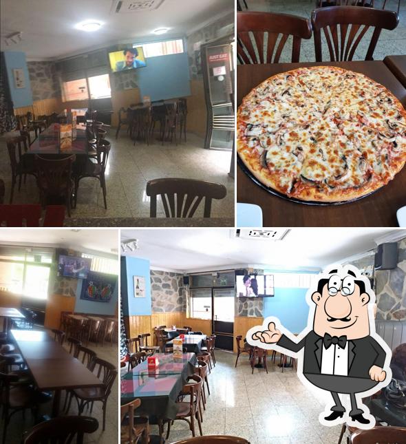 El interior de Pizzería la zona getafe