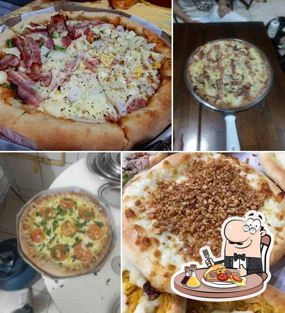 Consiga diversos tipos de pizza