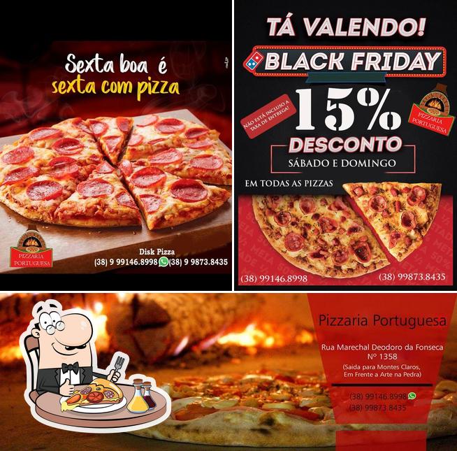 Peça pizza no Pizzaria Portuguesa