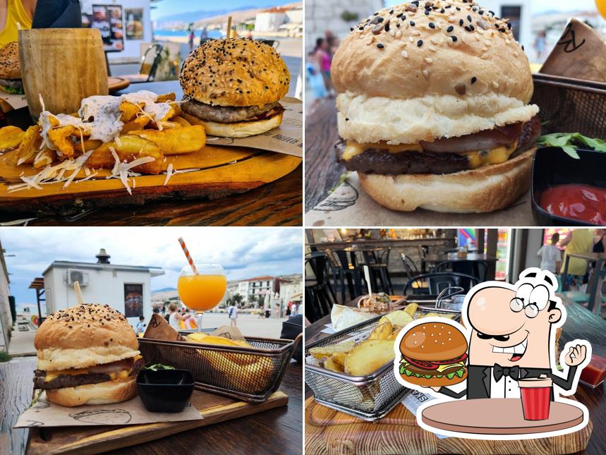 Gli hamburger di Bonaca burger house potranno soddisfare molti gusti diversi