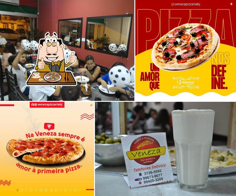 Experimente diferentes tipos de pizza