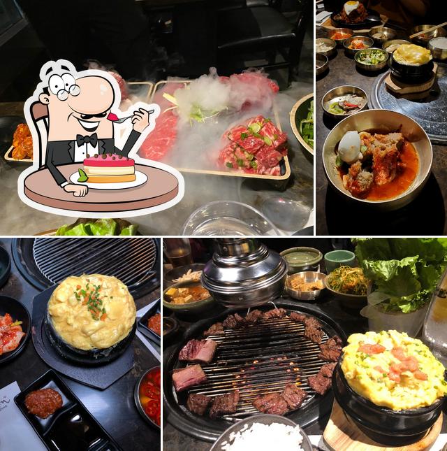 Samwon Garden BBQ provides a variety of sweet dishes