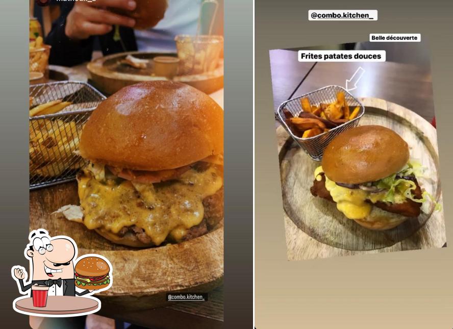 Les hamburgers de COMBO KITCHEN will conviendront différents goûts