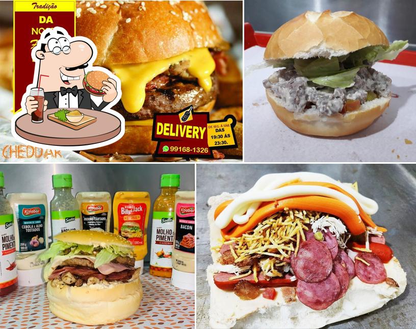 Os hambúrgueres do Hot Dog da Família irão satisfazer uma variedade de gostos