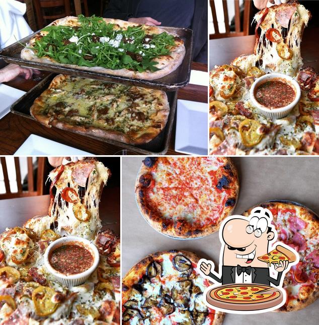 Pick pizza at Ducali Pizzeria & Bar