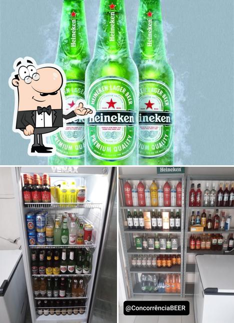 Entre diversos coisas, interior e comida podem ser encontrados no Geladão Concorrência BEER